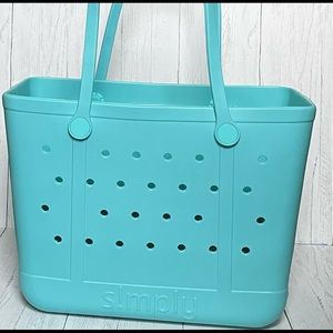 Large Rubber Bogg Beach Bag